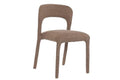 SILLA METAL POLIESTER 50X55,5X79,5 TERRACOTA