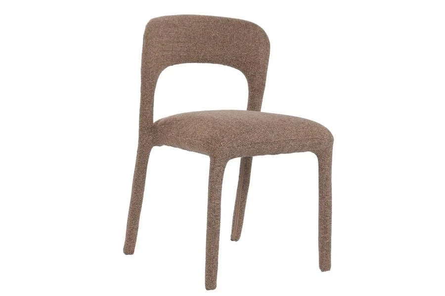 SILLA METAL POLIESTER 50X55,5X79,5 TERRACOTA