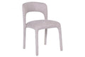 SILLA METAL POLIESTER 50X55,5X79,5 BEIGE