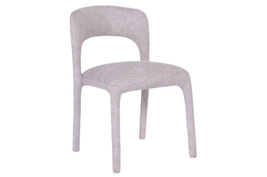 SILLA METAL POLIESTER 50X55,5X79,5 BEIGE