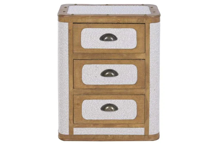 CAJONERA MADERA POLIESTER 48X36X60 BORREGUITO
