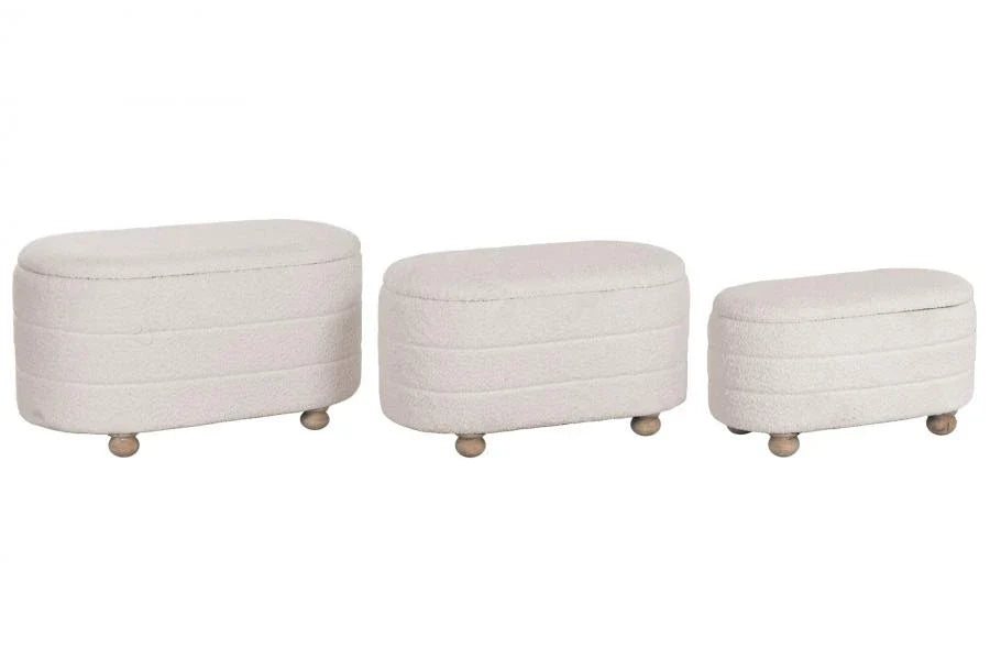 DESCALZADORA SET 3 POLIESTER 82X48X45 ALMACENAJE I