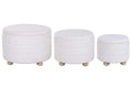 REPOSAPIES SET 3 POLIESTER 62X62X43 ALMACENAJE INT