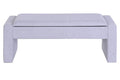 DESCALZADORA CHENILLA MADERA 117X43X45 KD CON TAPA