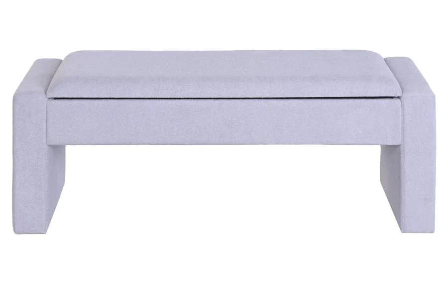 DESCALZADORA CHENILLA MADERA 117X43X45 KD CON TAPA