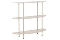 CONSOLA HIERRO 90X28X81 KD CREMA