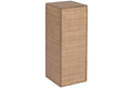 PEDESTAL RATAN MDF 30X30X81 MARRON