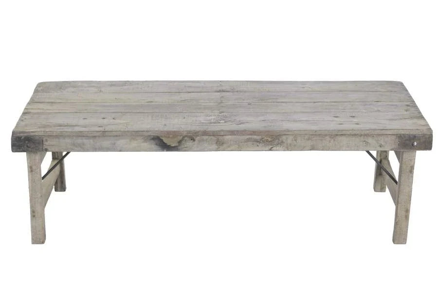 MESA CENTRO PLEGABLE MADERA RECICLADA 148X69X45