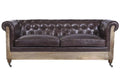 SOFA PIEL MANGO 190X77X80 RUEDAS