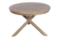 MESA REDONDA COMEDOR MADERA RECICLADA 120X120X76