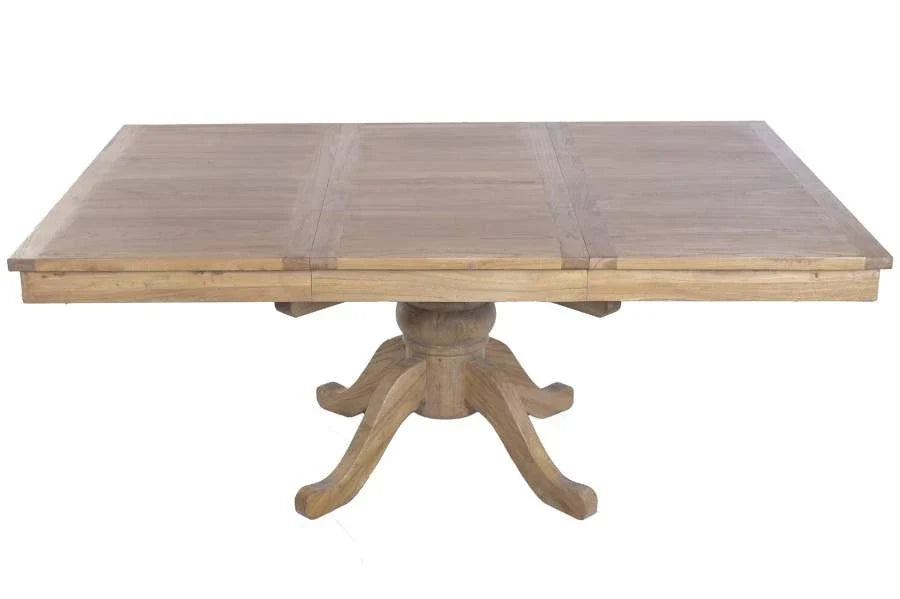 MESA COMEDOR MADERA RECICLADA 130X130X78 190x130 E