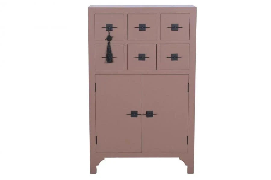 CAJONERA ABETO MDF 63X27X101 ORIENTAL MOKA