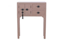 CONSOLA ABETO MDF 64X26X83 ORIENTAL MOKA