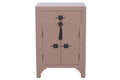 MESITA DE NOCHE ABETO MDF 45X34X66 ORIENTAL MOKA