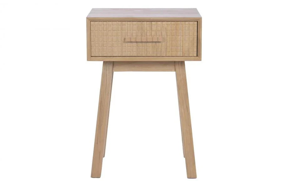 MESITA DE NOCHE ABETO MDF 48X40X70