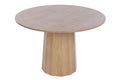 MESA REDONDA COMEDOR ABETO MDF 120X120X78