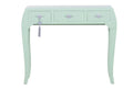 CONSOLA ABETO MDF 96X26X80 ORIENTAL VERDE MENTA