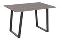 MESA COMEDOR MDF HIERRO 120X80X75 4 COMENSALES