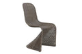 SILLA RATAN 57X66X93 MARRON OSCURO