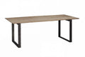 MESA COMEDOR MANGO METAL 220X100X76