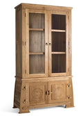 VITRINA ACACIA CRISTAL 120X42X190