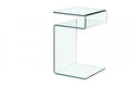 MESITA AUXILIAR CRISTAL TEMPLADO 42X37X61
