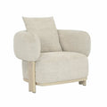 SILLON POLIESTER MADERA 92X79X69