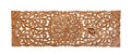 CABECERO CAMA MDF 184X5X60 MANDALA TALLADO NATURAL