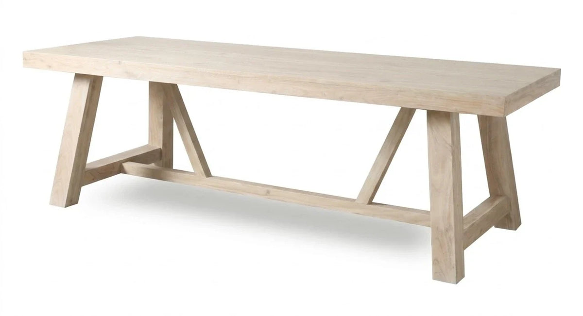 MESA COMEDOR MANGO 200X90X77 BLEACH