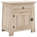 MESITA DE NOCHE ACACIA 55X40X60