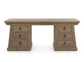 ESCRITORIO TECA RECICLADA 140X50X80 MARRON