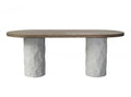 MESA COMEDOR MDF METAL 220X90X75