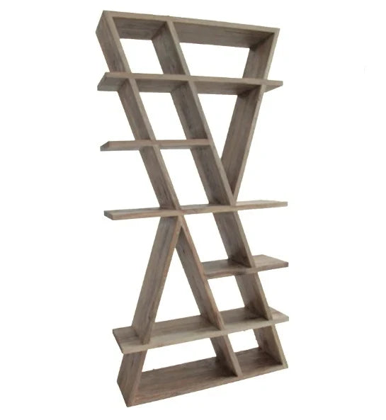 ESTANTERIA TECA RECICLADA 120X30X220