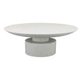 MESA CENTRO METAL 79X79X51 BLANCO