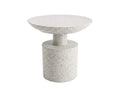 MESITA AUXILIAR METAL 47,5X47,5X60 BLANCO
