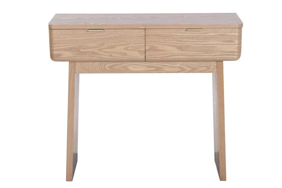 CONSOLA ABETO MDF 90X30X80 MARRON