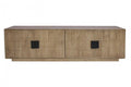 MUEBLE TV MANGO METAL 200X40X55 MARRON
