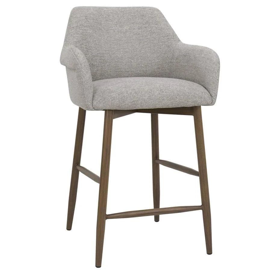 TABURETE METAL POLIESTER 58X56,5X95 65 GRIS