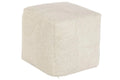 REPOSAPIES LANA MADERA 45X45X45 HECHO A MANO CRUDO