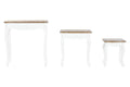 MESITA AUXILIAR SET 3 ABETO 60X40X61 NATURAL