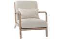 BUTACA CAUCHO LINO 66X79X75 COJIN BEIGE
