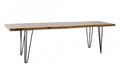 DESCALZADORA ACACIA METAL 160X40X46 NATURAL