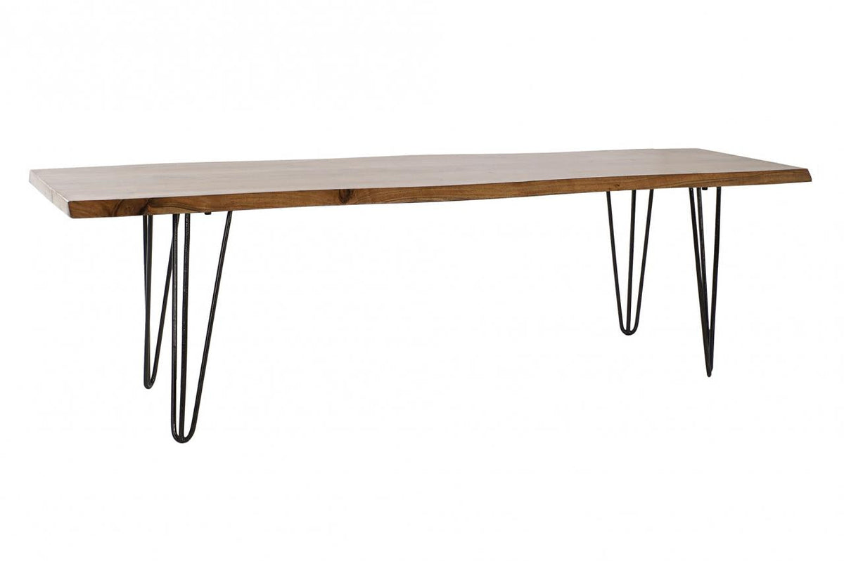 DESCALZADORA ACACIA METAL 160X40X46 NATURAL