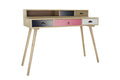 ESCRITORIO MDF MADERA 120X50X98,5 NATURAL
