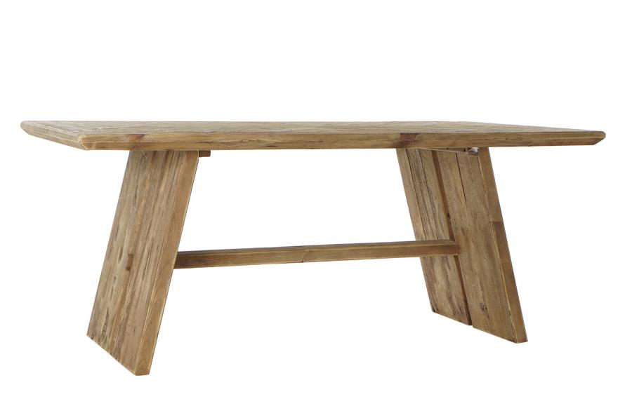 MESA COMEDOR MADERA RECICLADA 180X95X76 NATURAL