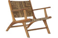 BUTACA TECA FIBRA 70X78X68 NATURAL