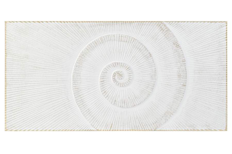CABECERO CAMA MDF 160X3,5X80 ESPIRAL DORADO