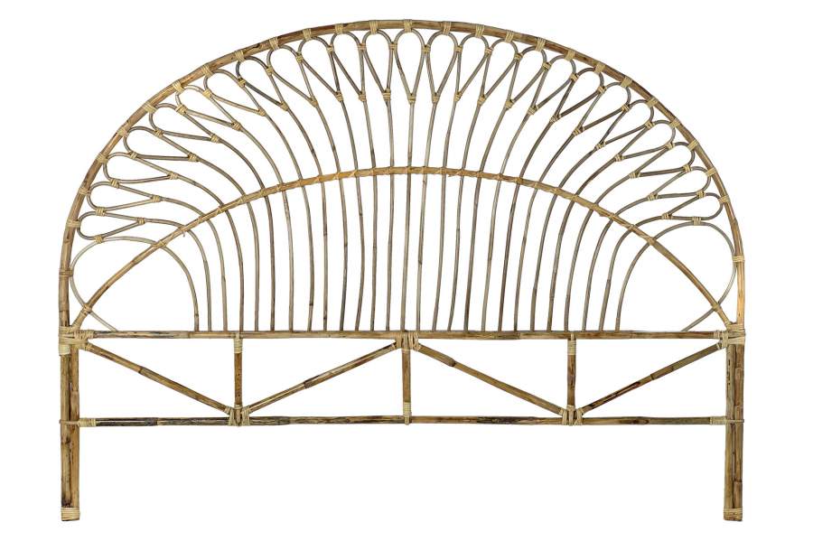 CABECERO CAMA RATAN 177X4X131 NATURAL NATURAL