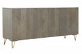 BUFFET MANGO METAL 160X45X75 GRIS