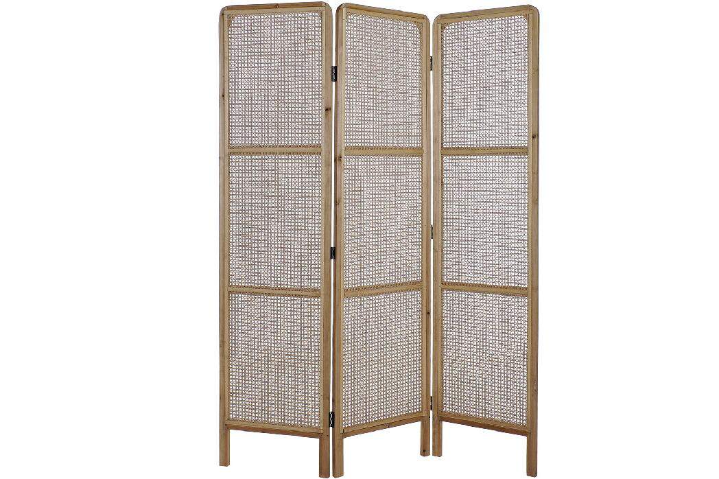 BIOMBO RATAN 135X2X180 NATURAL MARRON